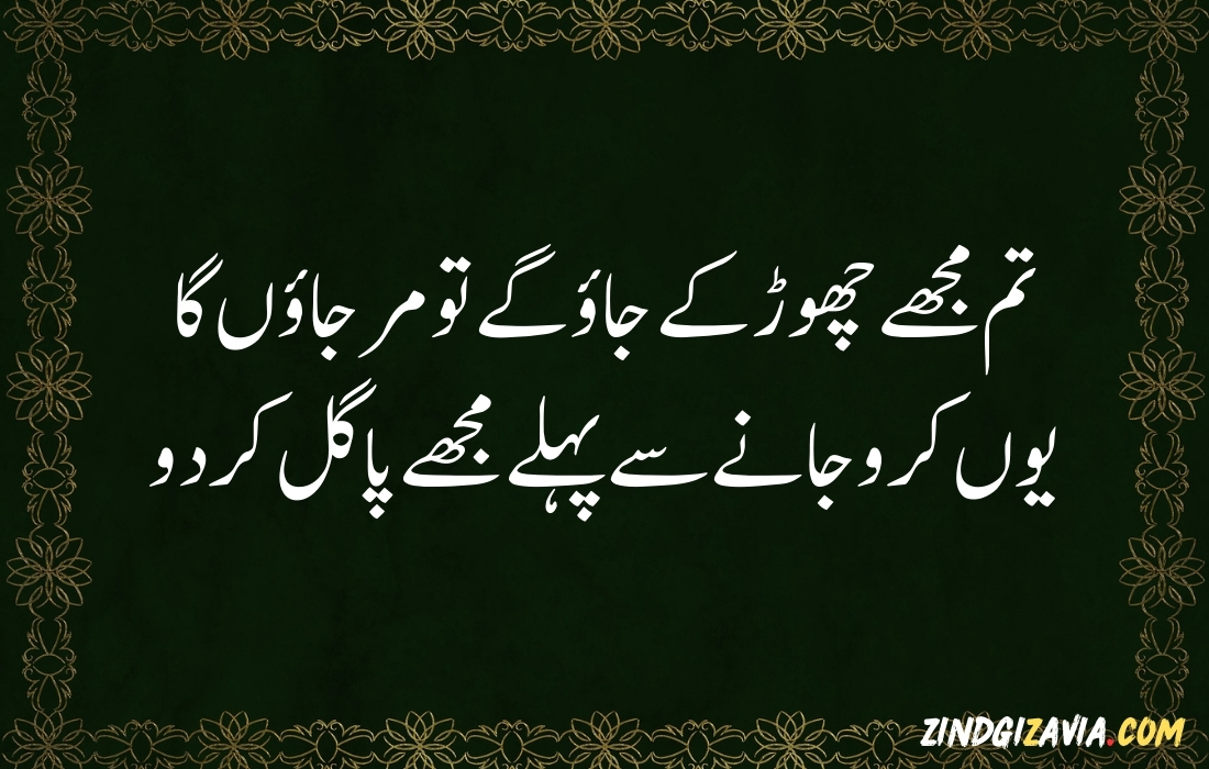 Poetry Quotes In Urdu